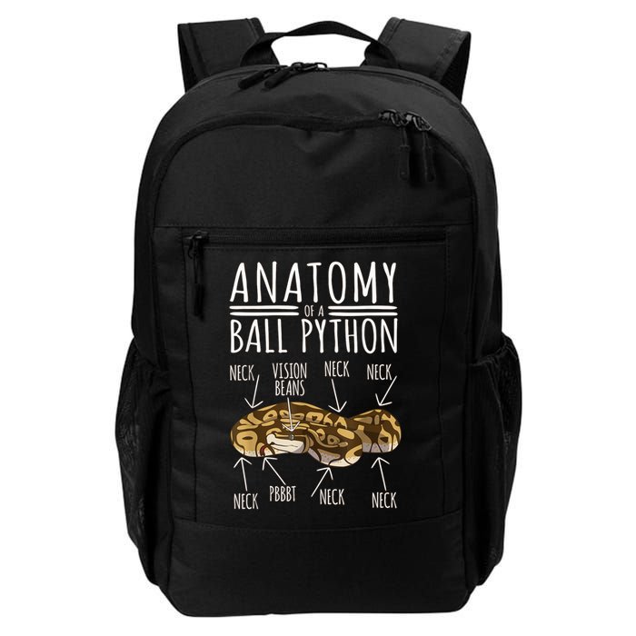 Python Snake Owner Anatomy Of A Ball Python Daily Commute Backpack