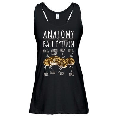 Python Snake Owner Anatomy Of A Ball Python Ladies Essential Flowy Tank