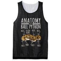 Python Snake Owner Anatomy Of A Ball Python Mesh Reversible Basketball Jersey Tank