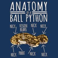 Python Snake Owner Anatomy Of A Ball Python Infant Baby Jersey Bodysuit