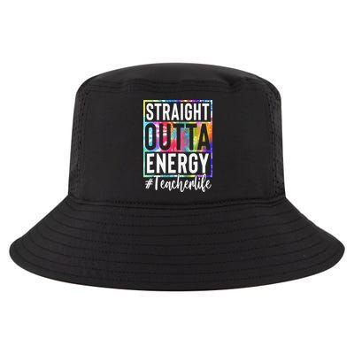 Paraprofessional Straight Outta Energy Teacher Life Gifts Cool Comfort Performance Bucket Hat