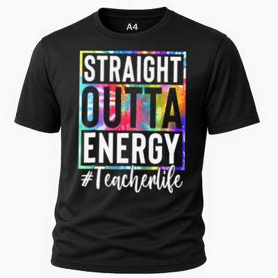 Paraprofessional Straight Outta Energy Teacher Life Gifts Performance Shirt