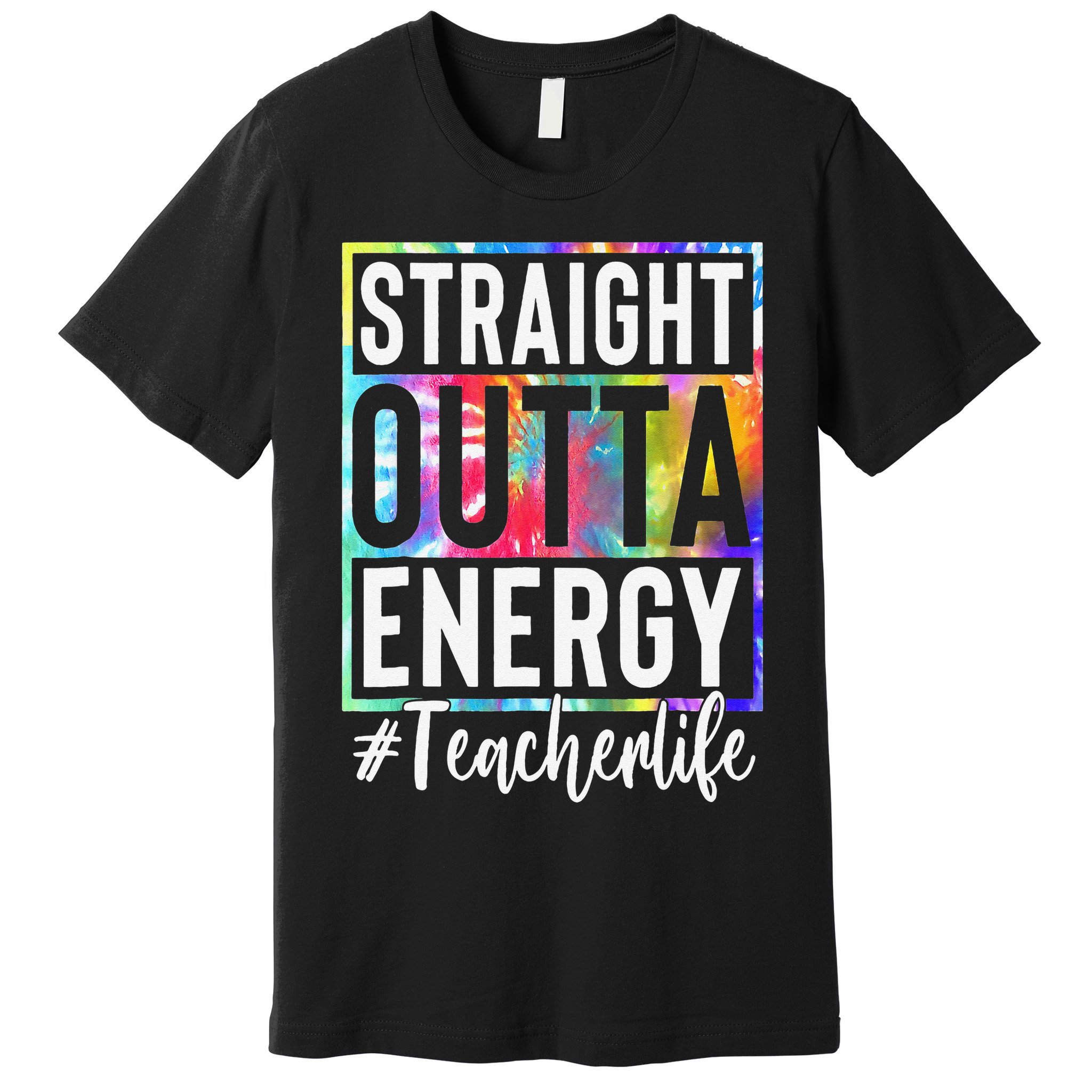 Paraprofessional Straight Outta Energy Teacher Life Gifts Premium T-Shirt