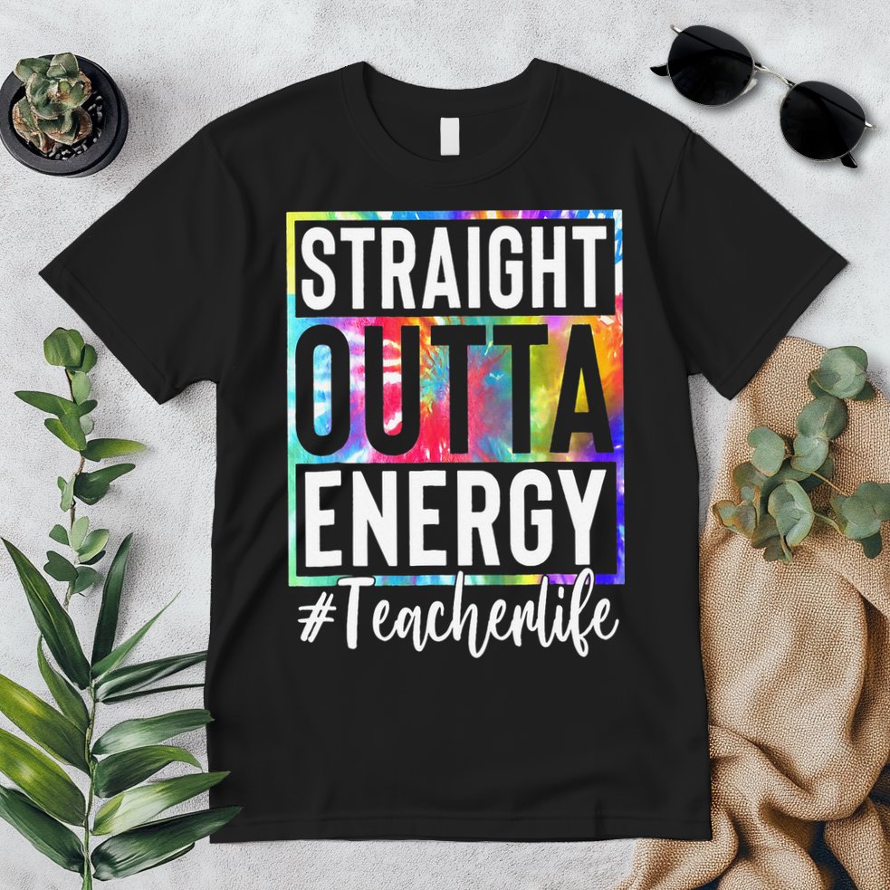 Paraprofessional Straight Outta Energy Teacher Life Gifts Premium T-Shirt