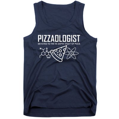 Pizzaologist Study Of Pizza Funny Pizza For Women Men Tank Top