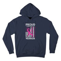 Proud Son Of A Breast Cancer Warrior Awareness Hoodie