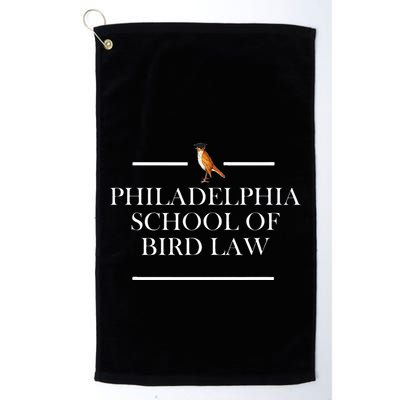 Philadelphia School Of Bird Law Golf Towel
