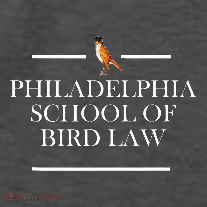 Philadelphia School Of Bird Law Vector Backpack