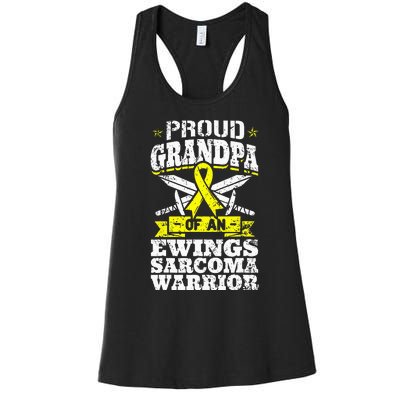 Proud Sister Of A Hodgkins Lymphoma Warrior HL Awareness Women's Racerback Tank