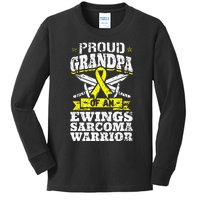 Proud Sister Of A Hodgkins Lymphoma Warrior HL Awareness Kids Long Sleeve Shirt