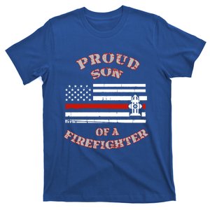 Proud Son Of A Volunteer Firefighter Gift T-Shirt