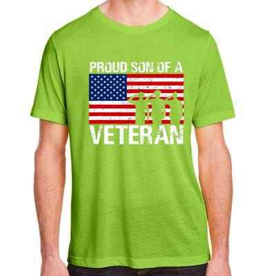 Proud Son Of A Army Veteran Gift Adult ChromaSoft Performance T-Shirt