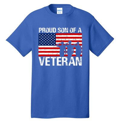 Proud Son Of A Army Veteran Gift Tall T-Shirt