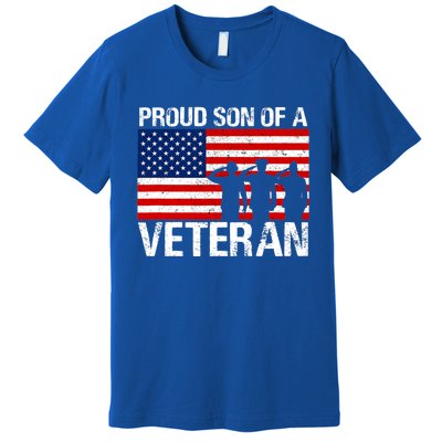 Proud Son Of A Army Veteran Gift Premium T-Shirt