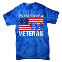 Proud Son Of A Army Veteran Gift Tie-Dye T-Shirt