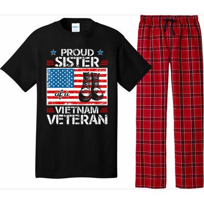 Proud Sister of a Vietnam Veteran Military Family Pajama Set