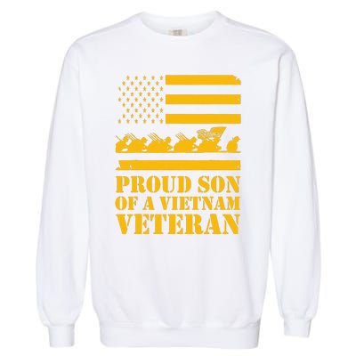 Proud Son Of A Vietnam Veteran Garment-Dyed Sweatshirt