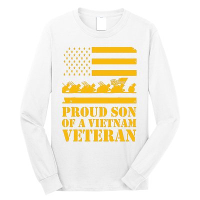 Proud Son Of A Vietnam Veteran Long Sleeve Shirt