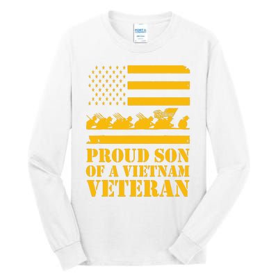 Proud Son Of A Vietnam Veteran Tall Long Sleeve T-Shirt