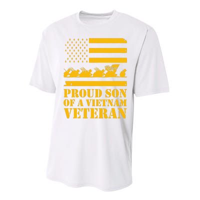 Proud Son Of A Vietnam Veteran Performance Sprint T-Shirt