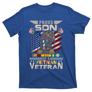 Proud Son Of A Vietnam Veteran Cute Gift Vietnam War Vet Gift T-Shirt