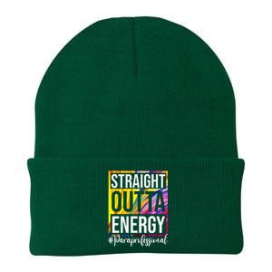 Paraprofessional Straight Outta Energy Para Teacher Presents Knit Cap Winter Beanie