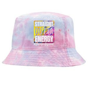 Paraprofessional Straight Outta Energy Para Teacher Presents Tie-Dyed Bucket Hat