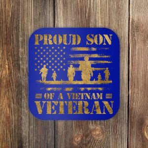 Proud Son Of A Vietnam Veteran Gift Coaster