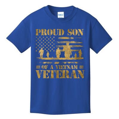 Proud Son Of A Vietnam Veteran Gift Kids T-Shirt