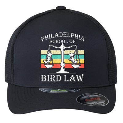 Philadelphia School Of Bird Law Vintage Bird Lover Flexfit Unipanel Trucker Cap