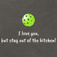 Pickleball Stay Out Of Kitchen, Pickleball Love Cotton Canvas Backpack