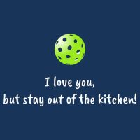 Pickleball Stay Out Of Kitchen, Pickleball Love Baby Bodysuit