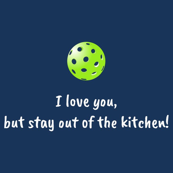Pickleball Stay Out Of Kitchen, Pickleball Love Baby Bodysuit
