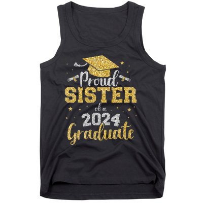 Proud Sister Of A Class Of 2024 Graduate Senior Graduation Tank Top