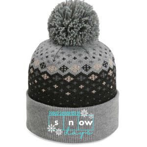 Proud Supporter Of Snow Days Reading Teacher Gift The Baniff Cuffed Pom Beanie