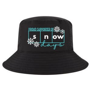 Proud Supporter Of Snow Days Reading Teacher Gift Cool Comfort Performance Bucket Hat