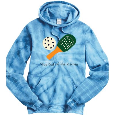 Pickleball Stay Out Of The Kitchen Tie Dye Hoodie