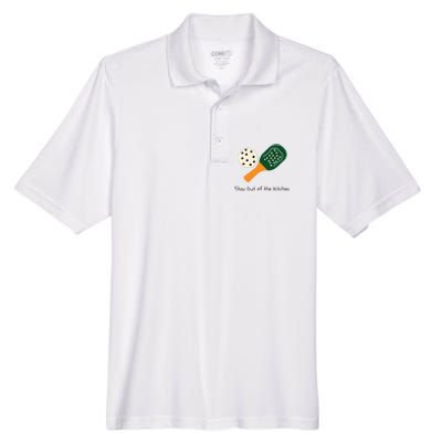 Pickleball Stay Out Of The Kitchen Men's Origin Performance Pique Polo