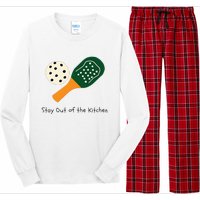 Pickleball Stay Out Of The Kitchen Long Sleeve Pajama Set