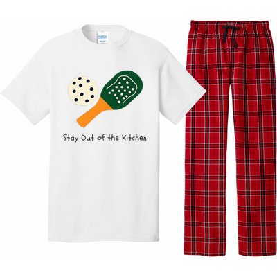 Pickleball Stay Out Of The Kitchen Pajama Set