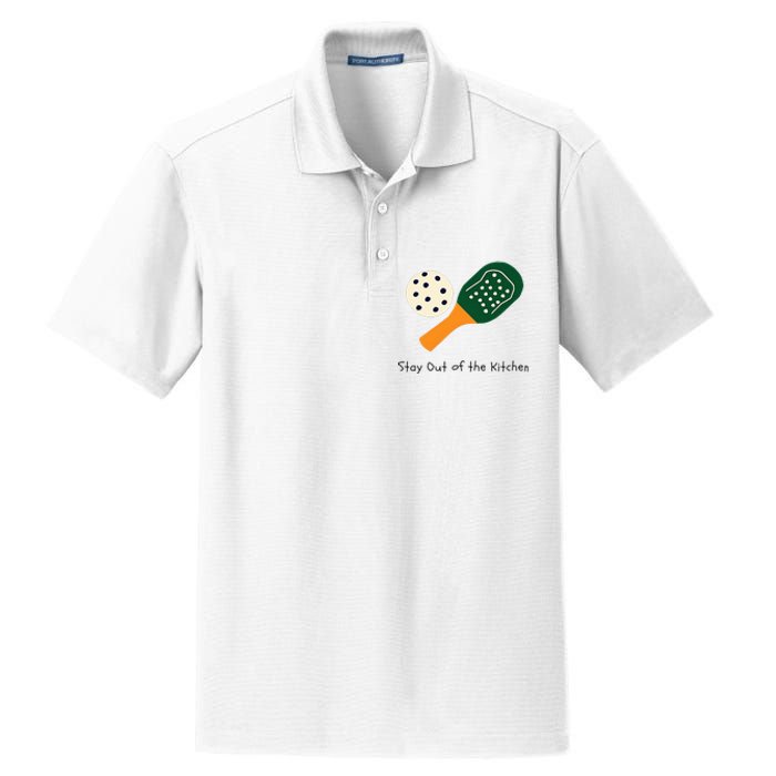 Pickleball Stay Out Of The Kitchen Dry Zone Grid Polo