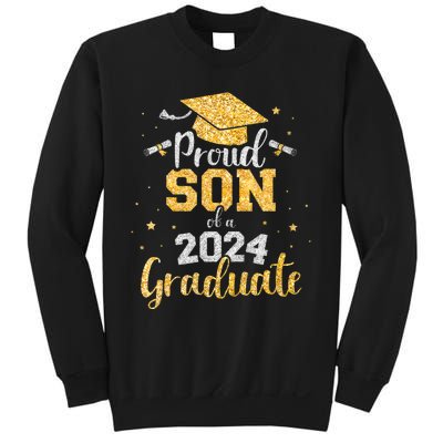 Proud Son Of A 2024 Graduate Class Of 2024 Graduate Senior Graduation Sweatshirt