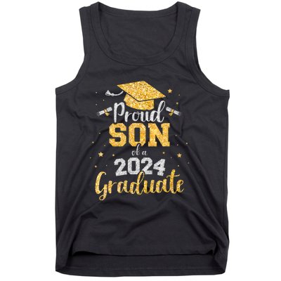 Proud Son Of A 2024 Graduate Class Of 2024 Graduate Senior Graduation Tank Top