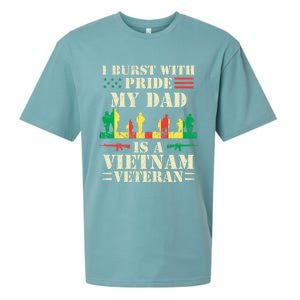 Proud Son Of A Vietnam Veteran Dad Gift Sueded Cloud Jersey T-Shirt