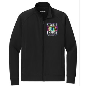 Paraprofessional Straight Outta Energy Teacher Life Gifts Stretch Full-Zip Cadet Jacket