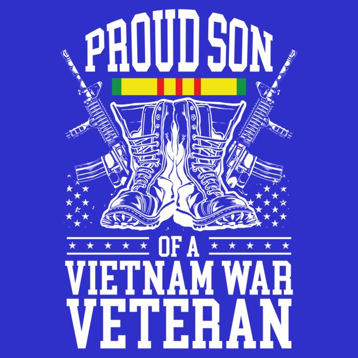 Proud Son Of A Vietnam War Veteran Soldier Father Mother Gift Sweatshirt