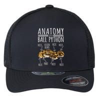 Python Snake Owner Anatomy Of A Ball Python Flexfit Unipanel Trucker Cap
