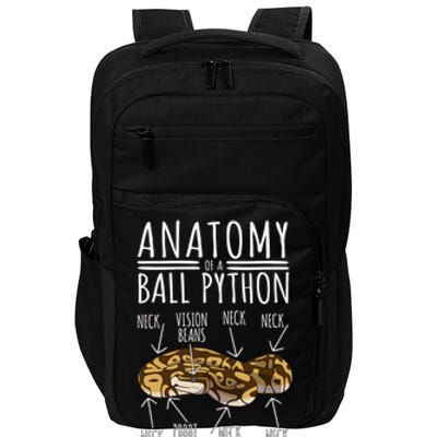 Python Snake Owner Anatomy Of A Ball Python Impact Tech Backpack