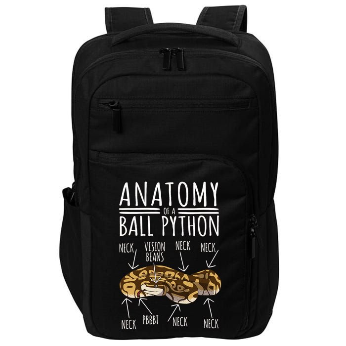 Python Snake Owner Anatomy Of A Ball Python Impact Tech Backpack