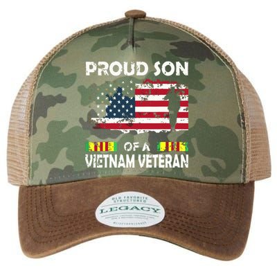 Proud Son Of A Vietnam Veteran Shirt | Vietnam War Vet Legacy Tie Dye Trucker Hat